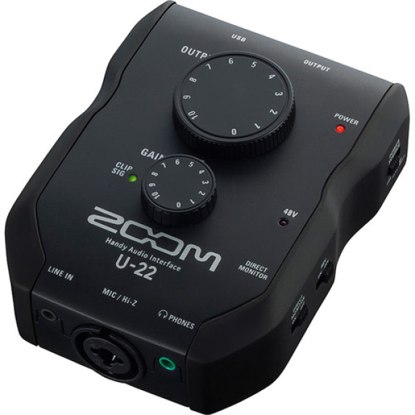 USB аудіоінтерфейс ZOOM U-22